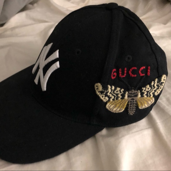 Gucci yankee hat in black . - Picture 1 of 6